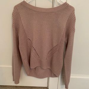 Pink sweater